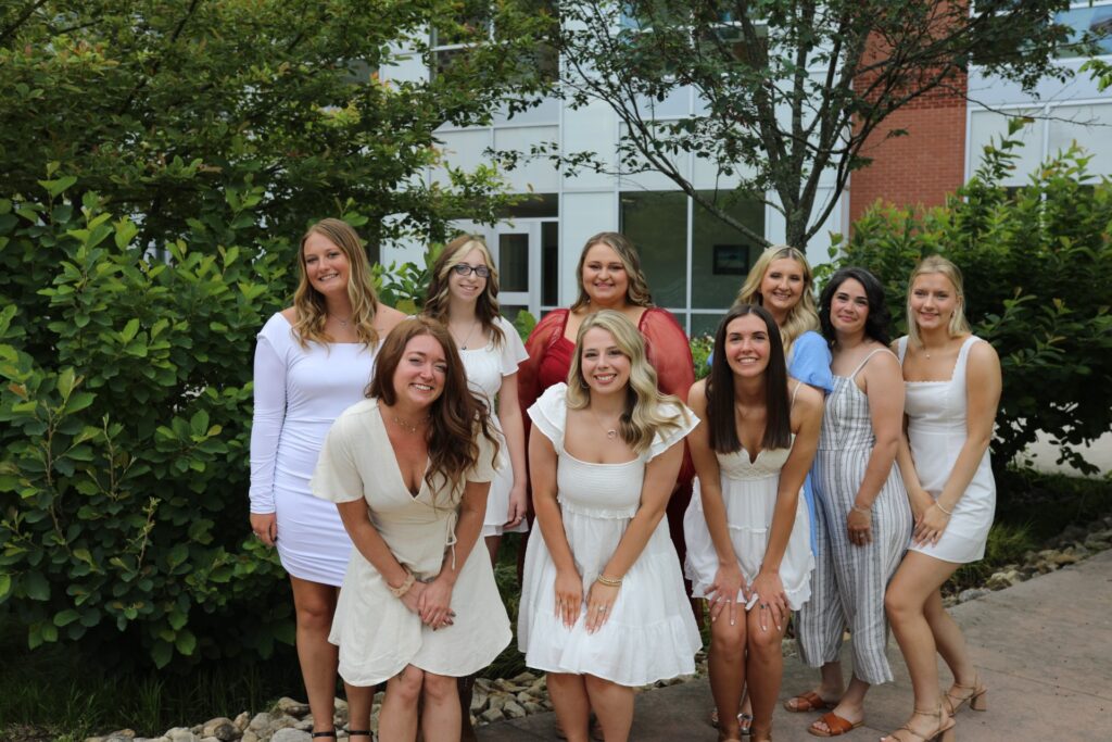 The 2024 Surgical Technology Program graduates, seen here at their Pinning Ceremony in May, are the first to attend Virginia Western from start to finish, after the program transferred from Radford University Carilion in 2022.