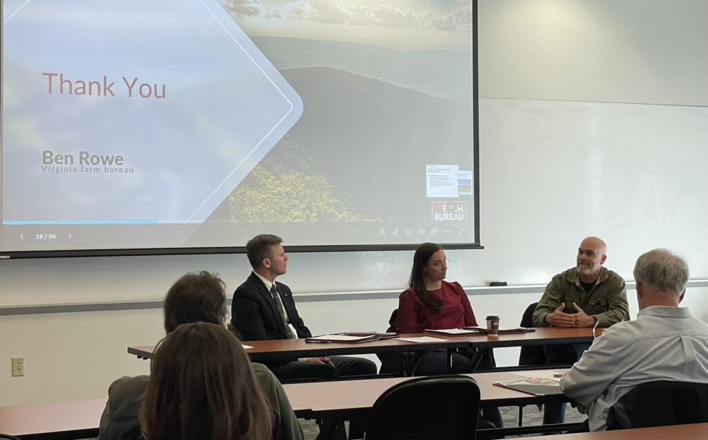 Panelists share during the session "Hands on the Farm: Navigating Farm Labor Challenges and Opportunities."