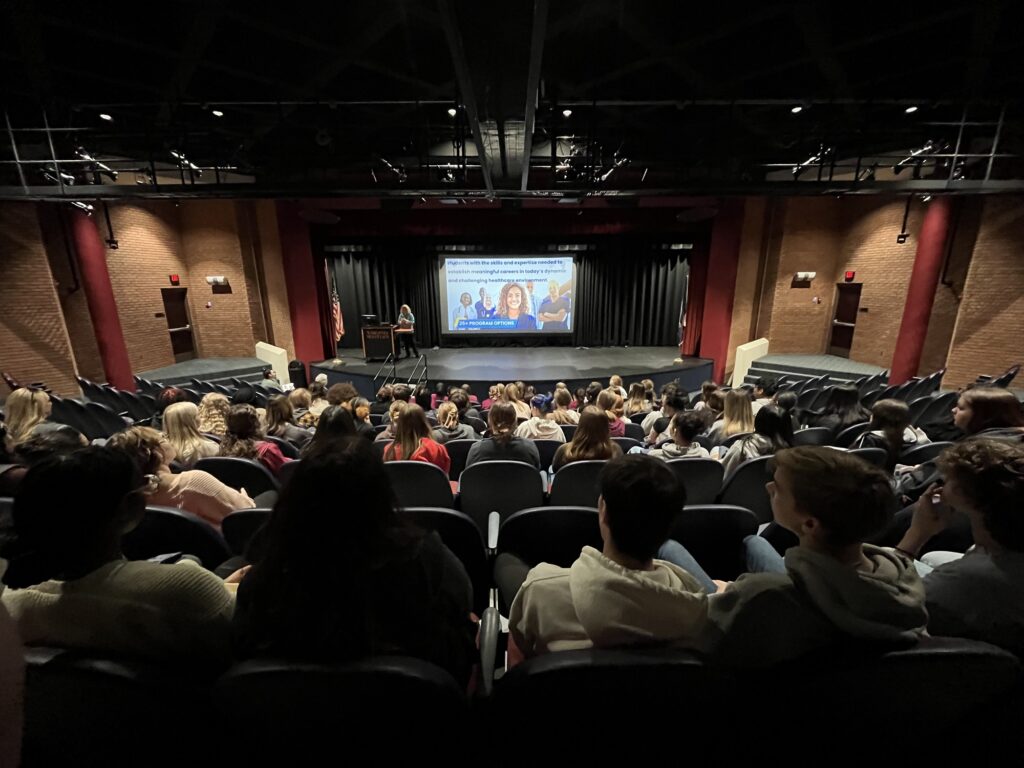 Virginia Western Community College welcomed 90 high school students from Salem, Roanoke, Roanoke County and Franklin County to a one-day Health Professions Summit on Friday, Feb. 28.